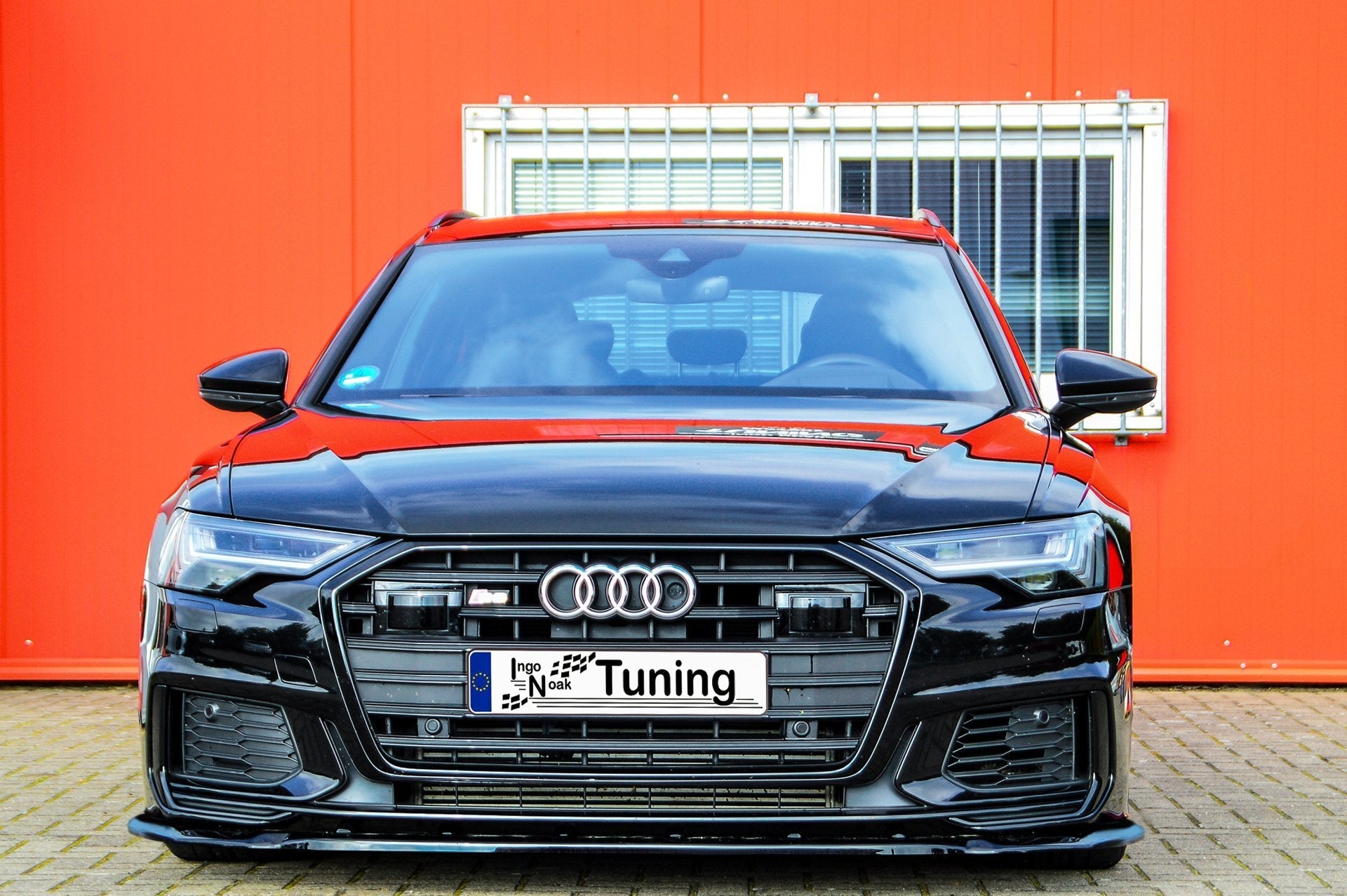 Cup Frontspoilerlippe für Audi A6 S-Line + S6 4K C8 ab Bj. 2018-