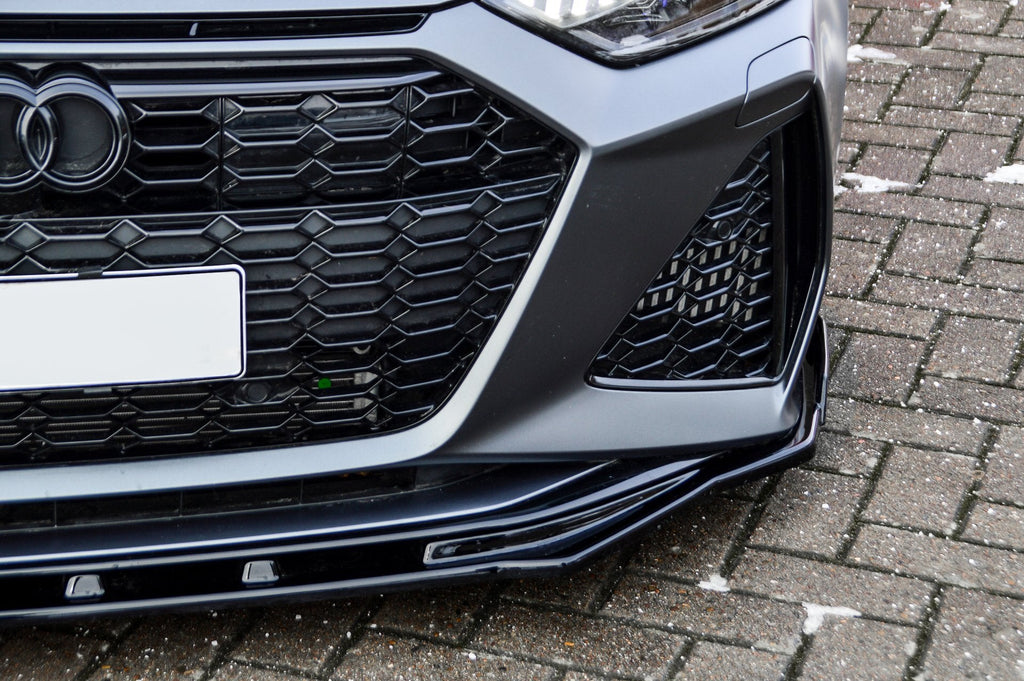 Cup Frontspoilerlippe mit Wing für Audi RS6 C8 ab Bj. 2019-