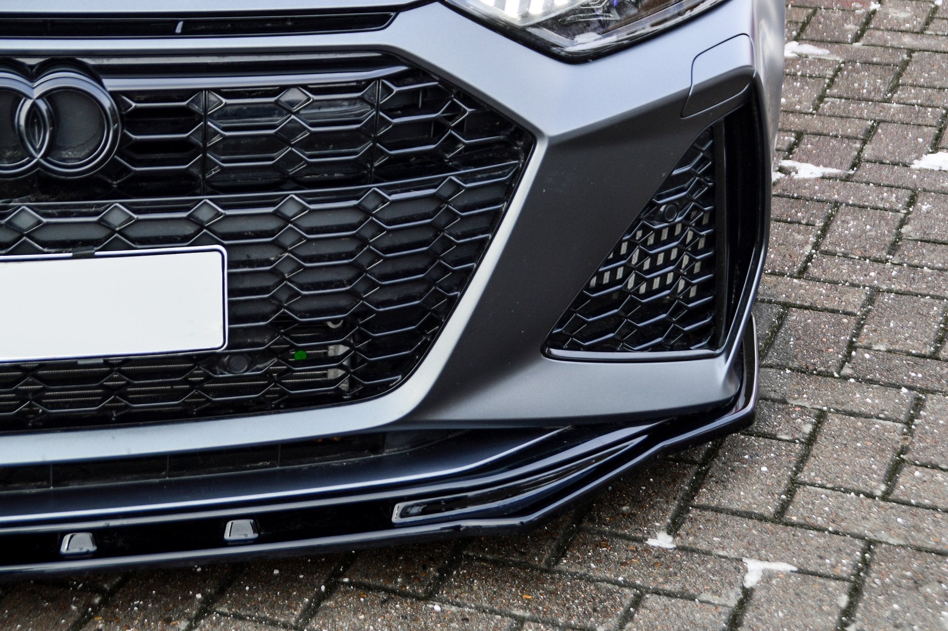 Cup Frontspoilerlippe für Audi RS6 C8 ab Bj. 2019-