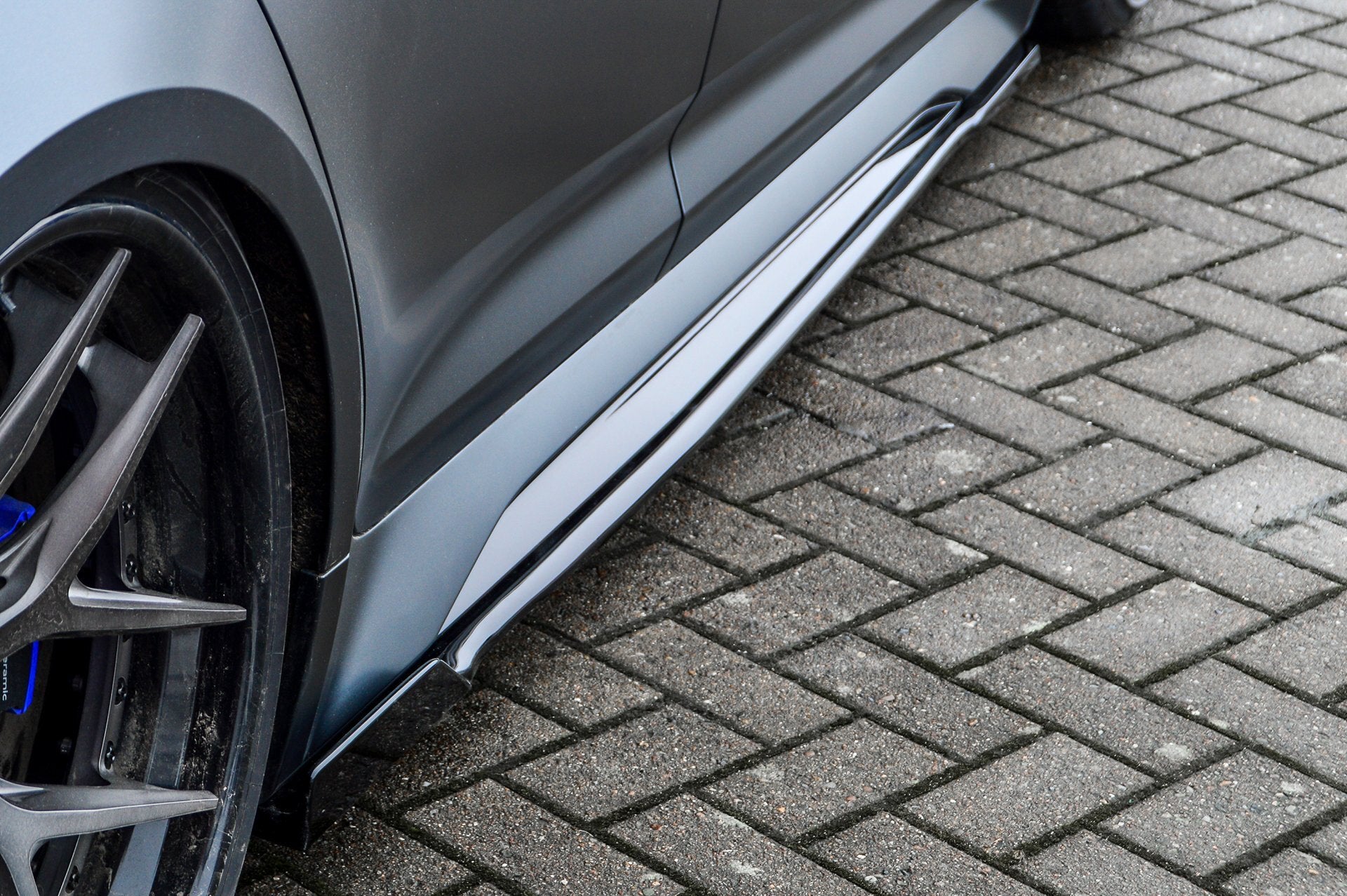 Cup Seitenschweller mit Wing hinten für Audi RS7 C8 Bj .ab.2019-