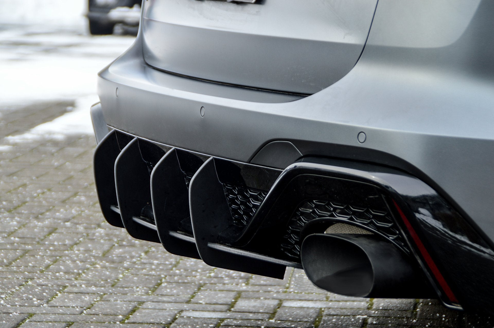 Gefräster Heckansatz für Audi RS6 C8
