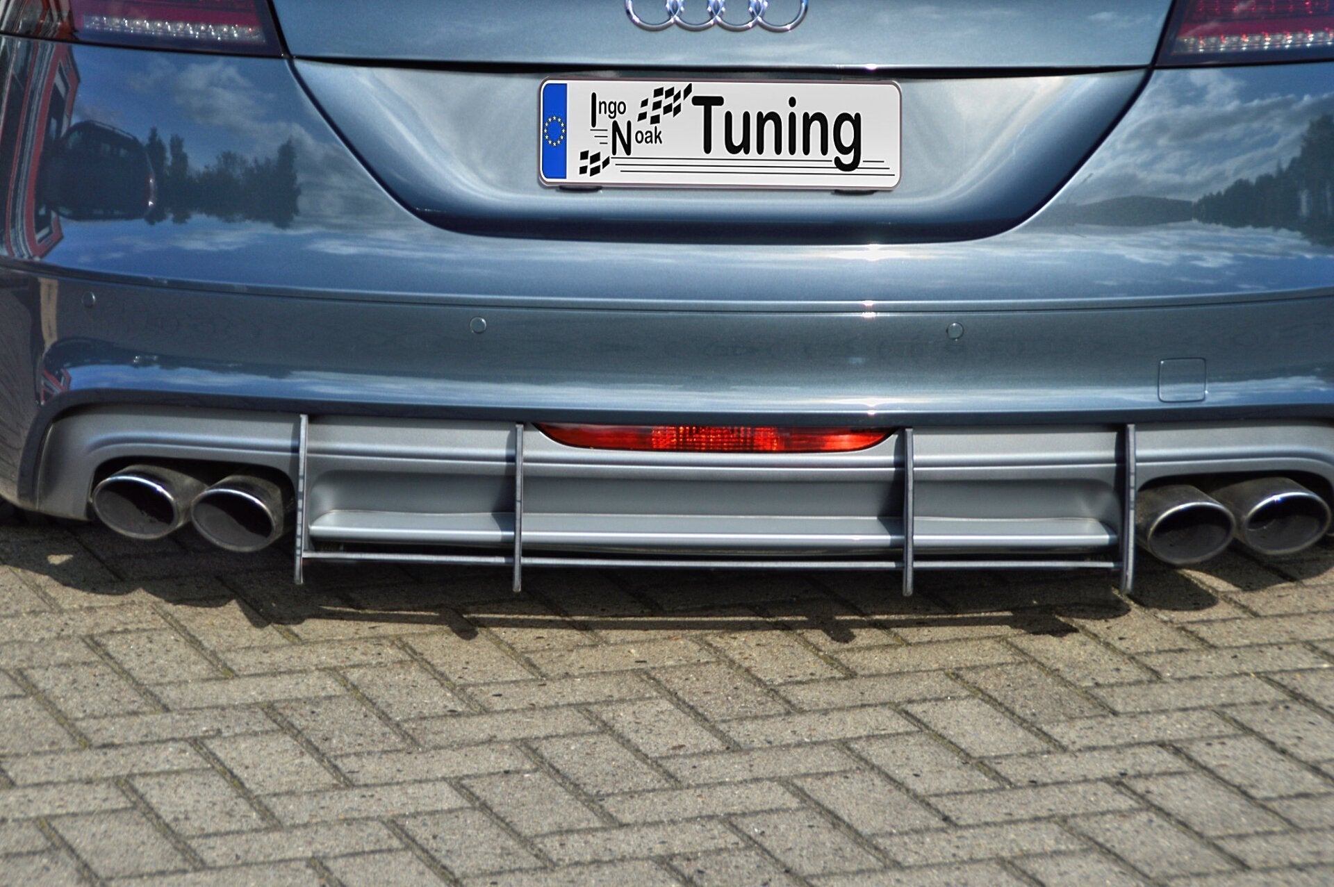 Racing Heckansatz +Seitenteile für Audi TTS 8J Coupe ab Bj. 2009-