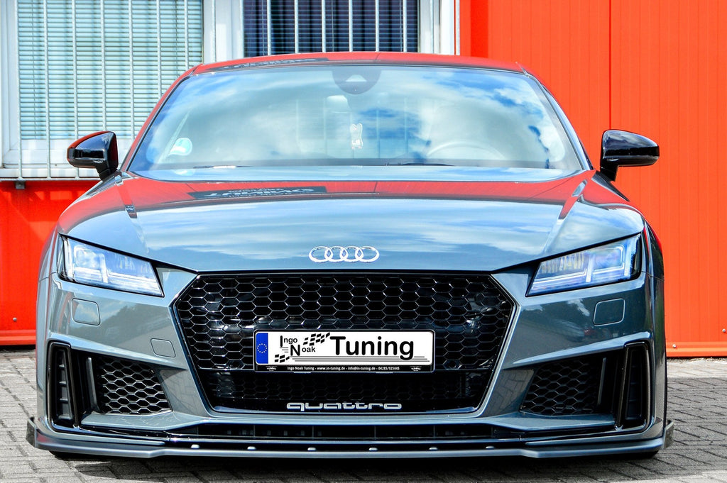 Spoilerschwert Frontspoiler mit Wing aus ABS für Audi TT+TTS 8S S-Line Facelift