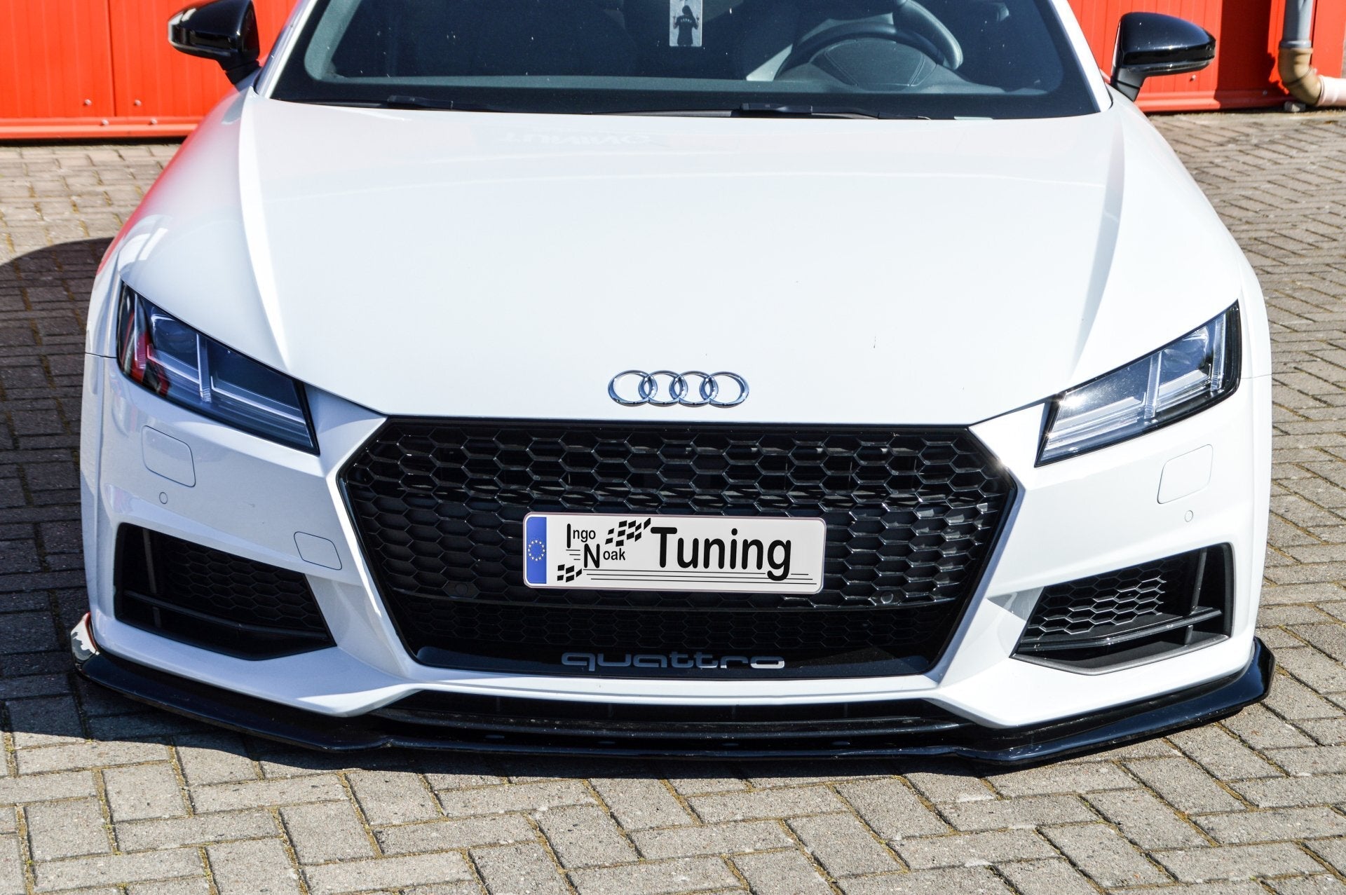 Spoilerschwert Frontspoiler Cuplippe aus ABS für Audi TT+TTS 8S S-Line