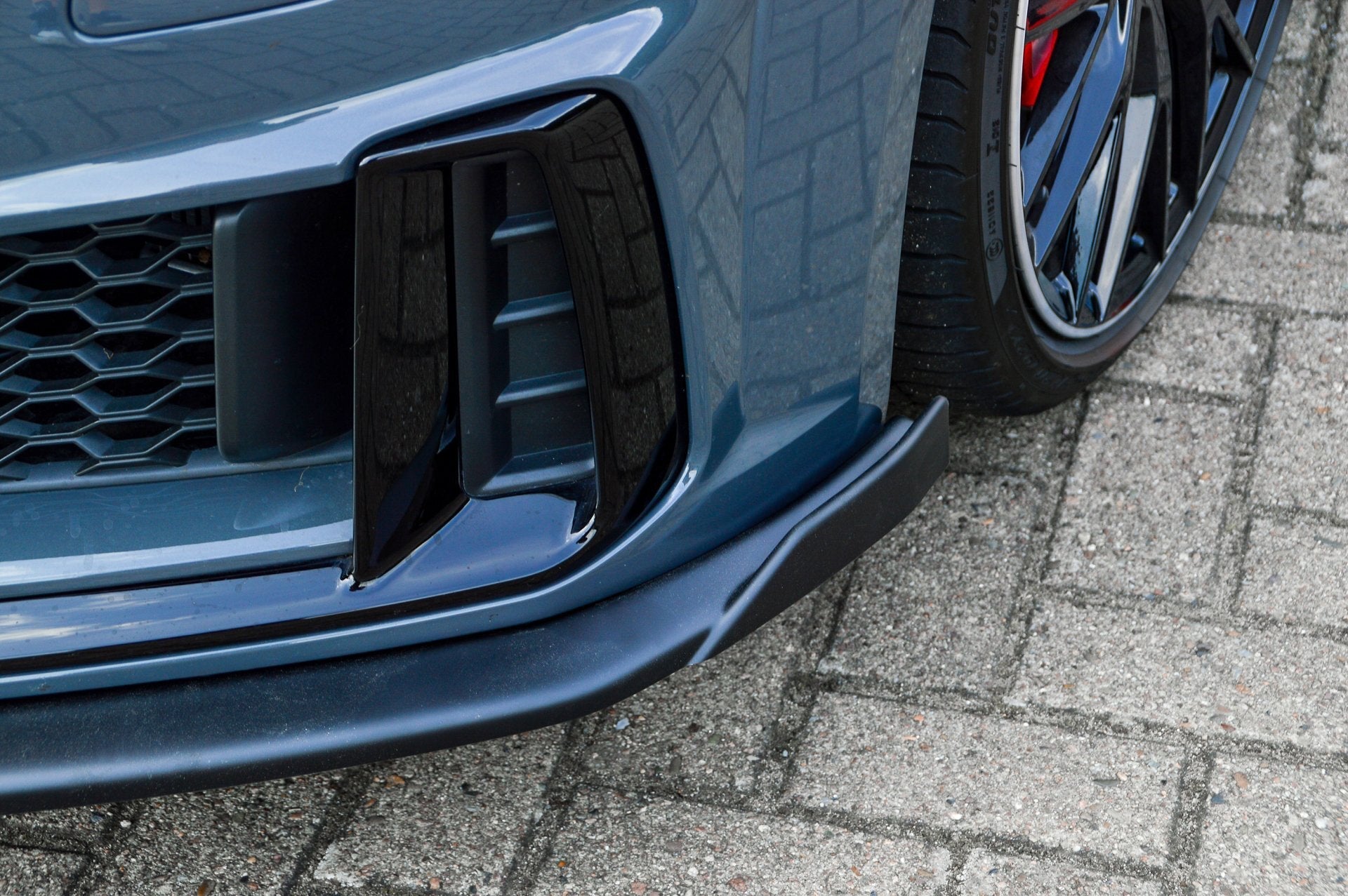 Spoilerschwert Frontspoiler mit Wing aus ABS für Audi TT+TTS 8S S-Line Facelift