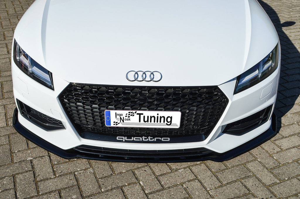 Spoilerschwert Frontspoiler Cuplippe mit Wing aus ABS für Audi TT+TTS 8S S-Line
