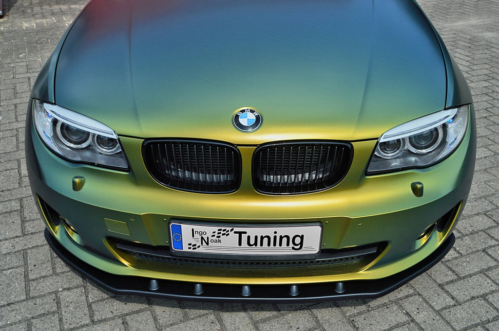 CUP Frontspoilerlippe für BMW BMW 1er E82/E88 LCI 2011-2013