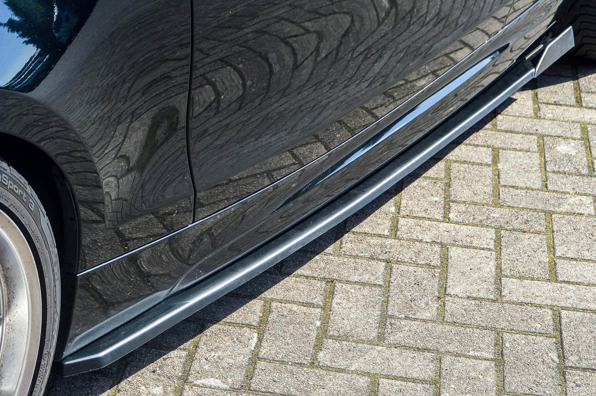 Cup3 Seitenschweller mit Wing passend für BMW 1er E82 E88 mit M-Paket Bj. 2007-2013