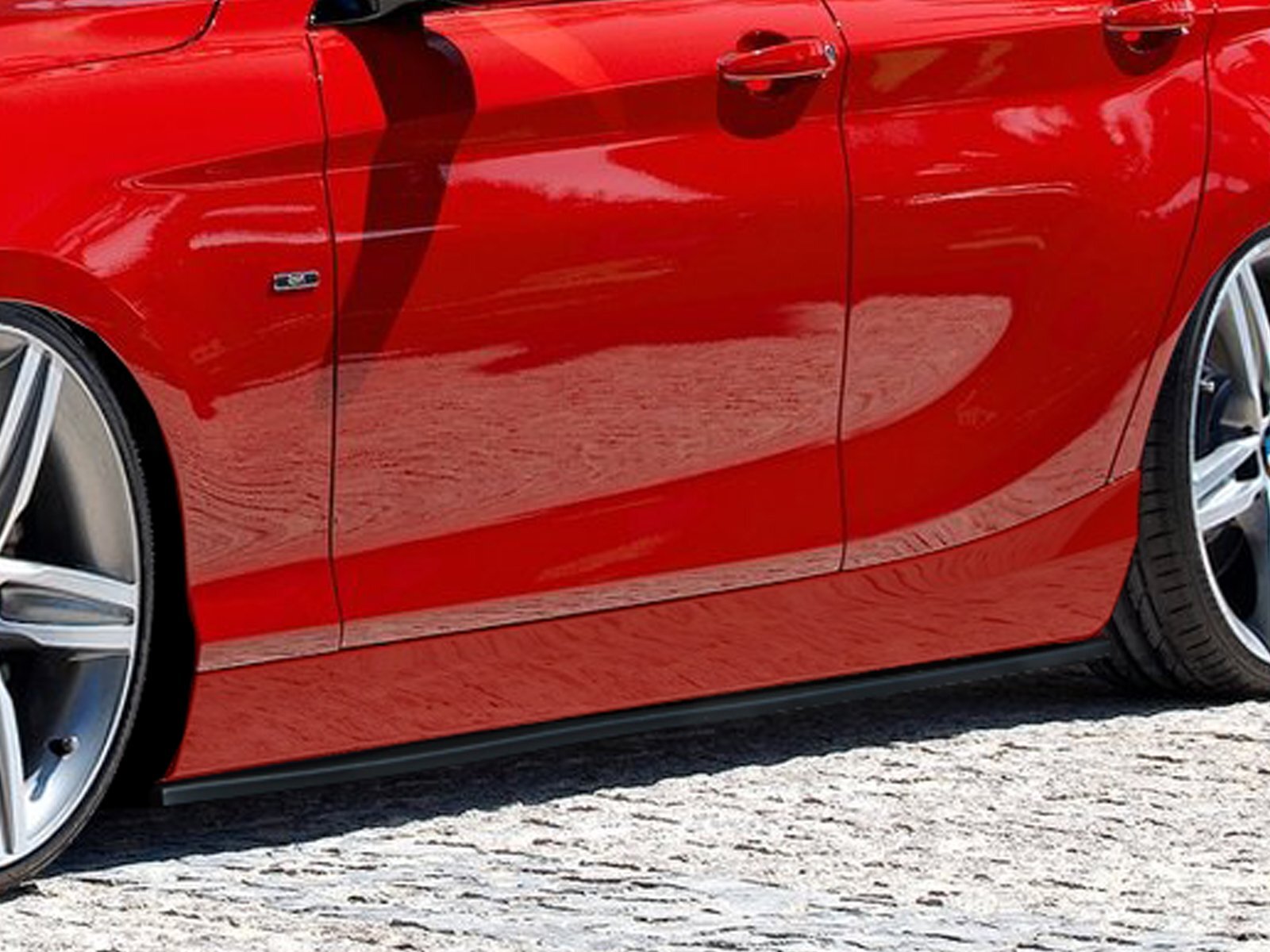 Seitenschweller im Cup Look für BMW 1er F20 F21 + Facelift ab Bj. 2011-