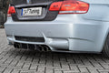 Heckdiffuser Set bestehend aus Mittelteil und Seitenteilen für BMW M3 E92 E93 Bj. 2007-2013