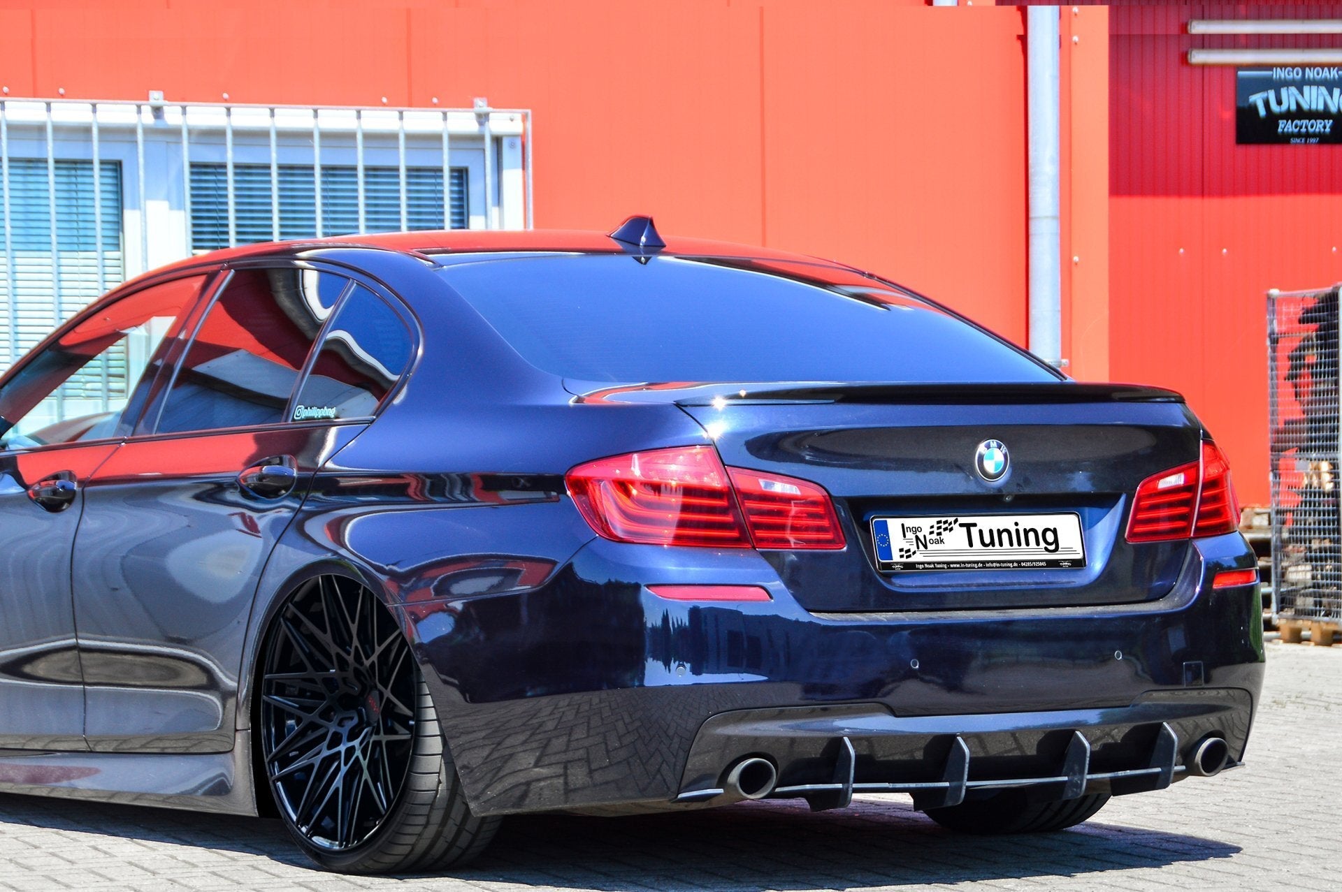 Gefräster Heckansatz für BMW 5er F10/F11 535i+535d mit M-Paket
