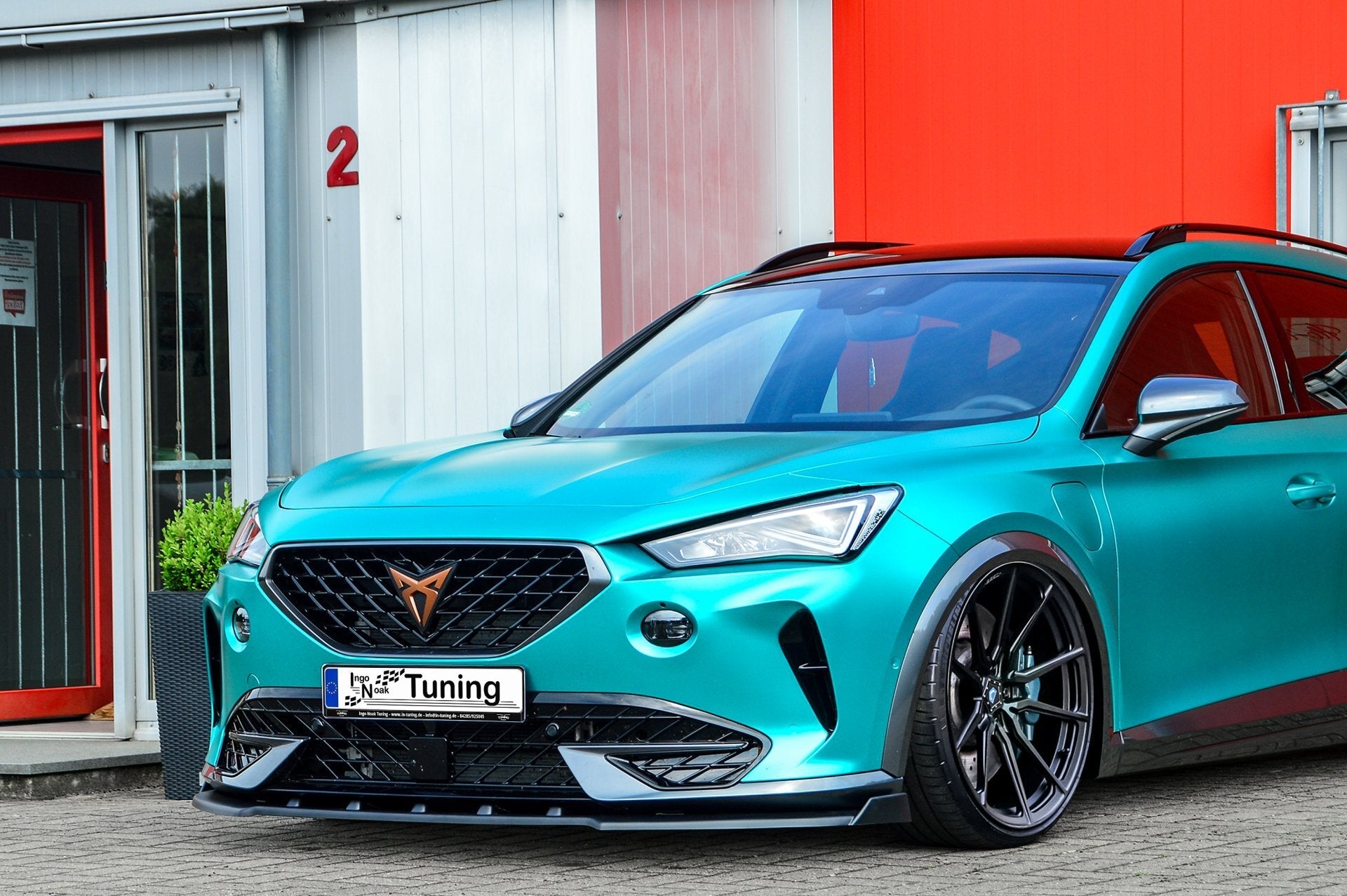 CUP Frontspoilerlippe mit Wing passend für Cupra Formentor ab Bj 2020-
