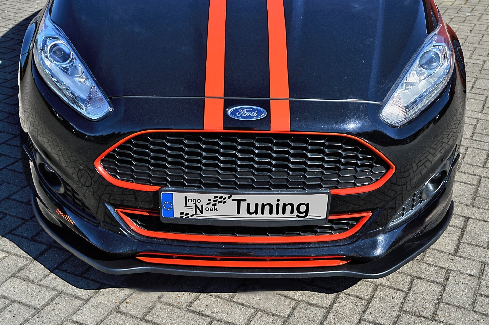 CUP Frontspoilerlippe für Ford Fiesta Sport JA8 MK7 FL Bj. ab.2012-