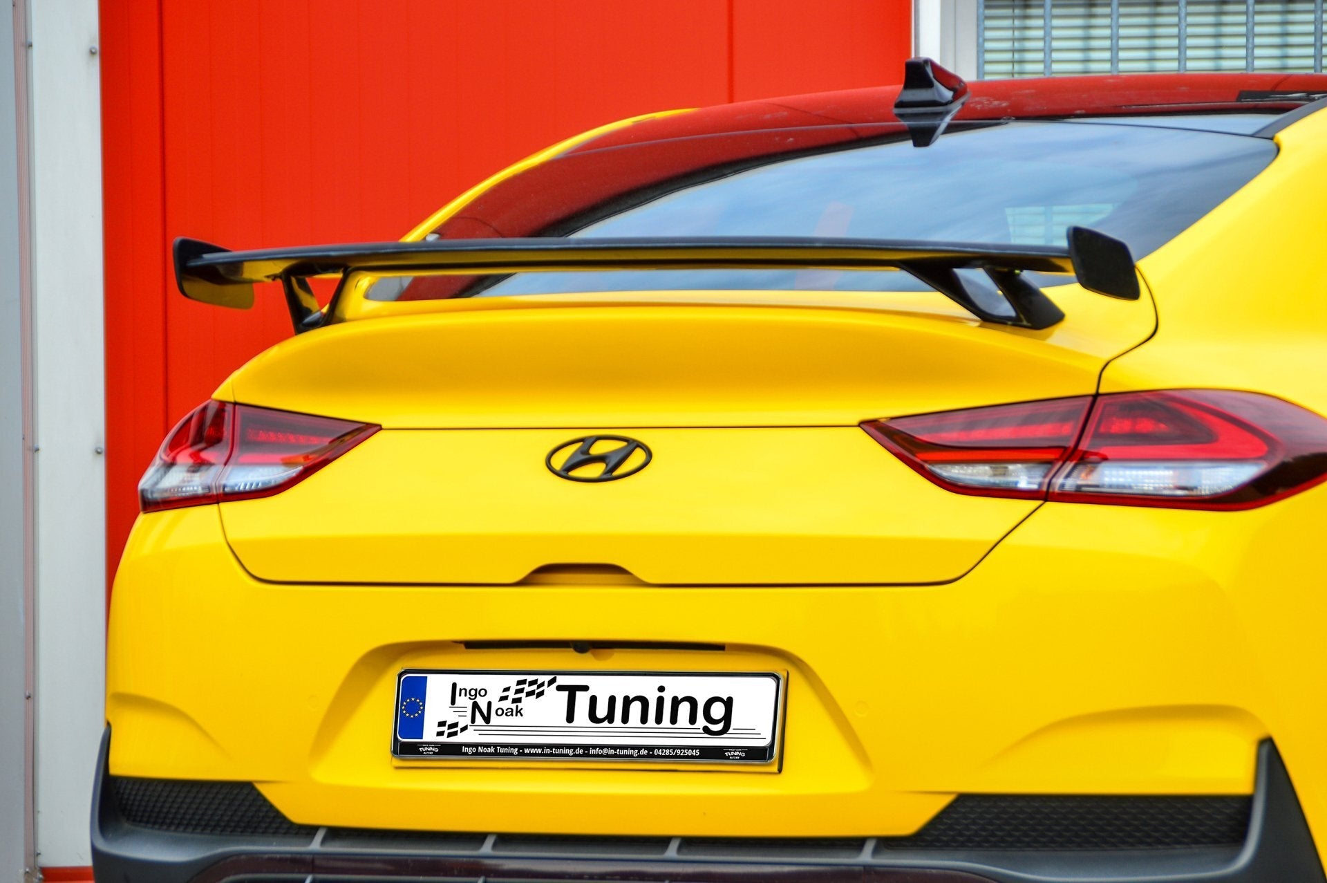Heckspoiler für die die Heckklappe für Hyundai I30 N-Line Fastback ab Bj.2018-