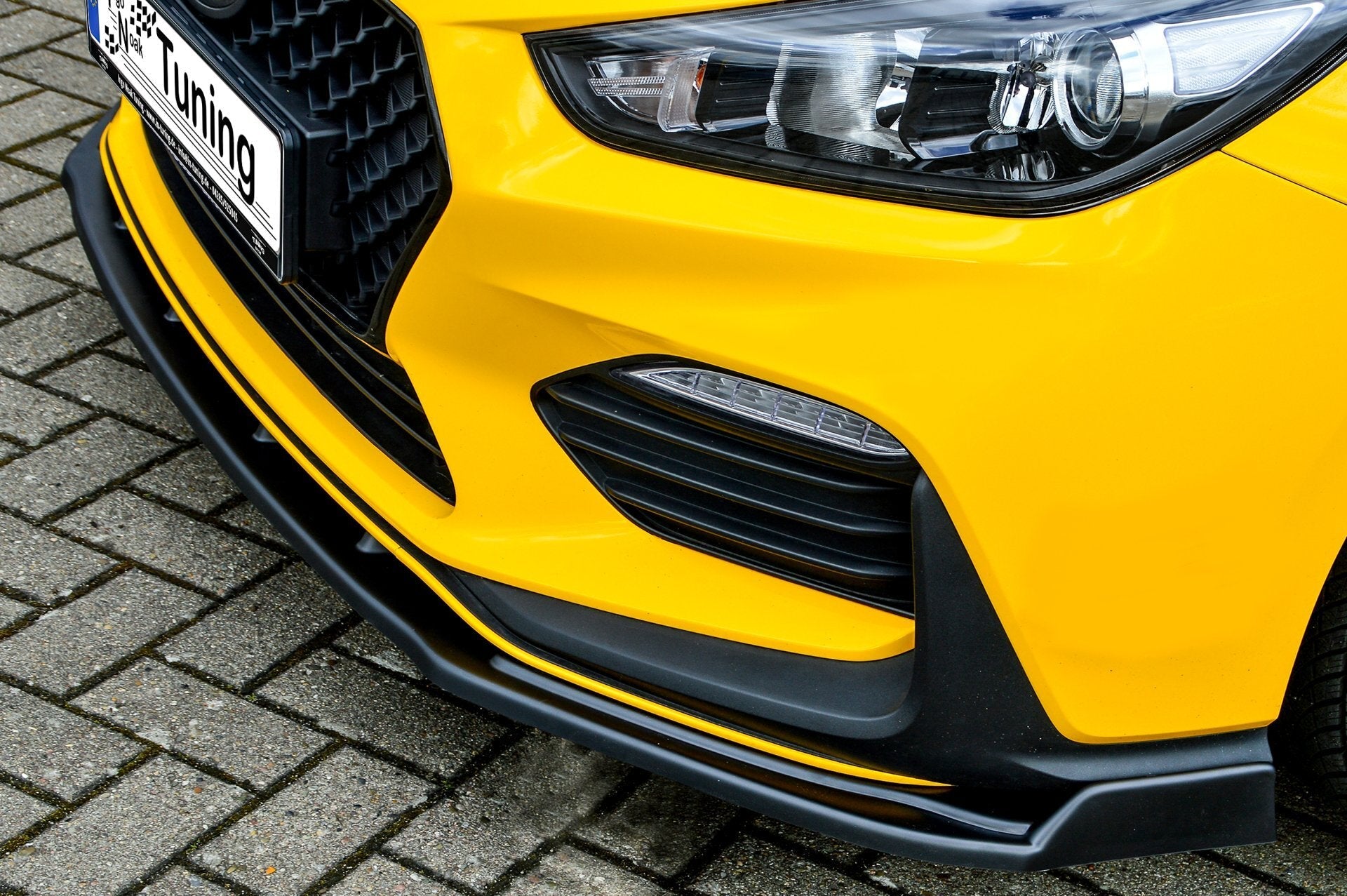 Cup Frontspoilerlippe für Hyundai I30 N-Line + Fastback ab Bj.2017-2021