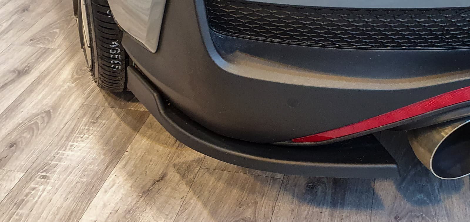 Heckansatz Seitenteile für Hyundai I30N Fastback ab Bj.2018-