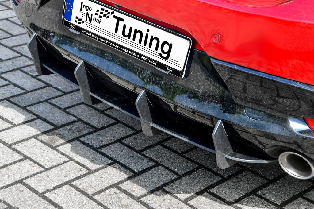 Gefräster Heckansatz aus ABS für Mazda 3 BP