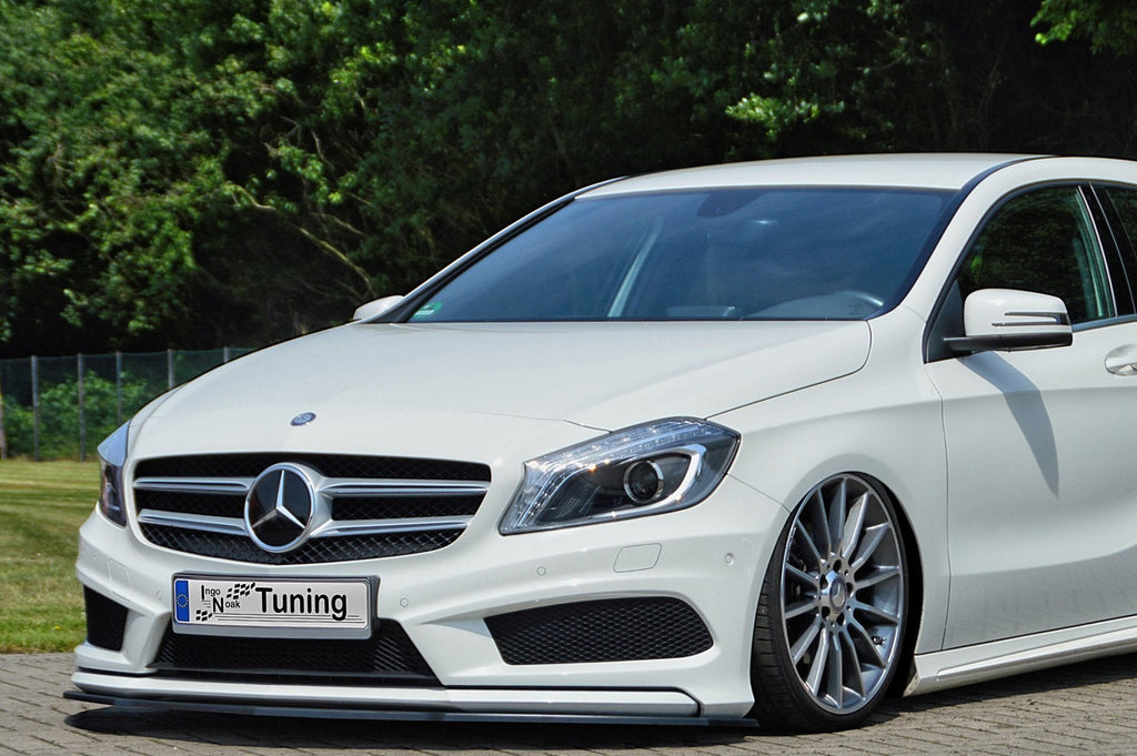Spoilerschwert Frontspoiler Cuplippe ABS Mercedes A AMG-Line W176 mit ABE