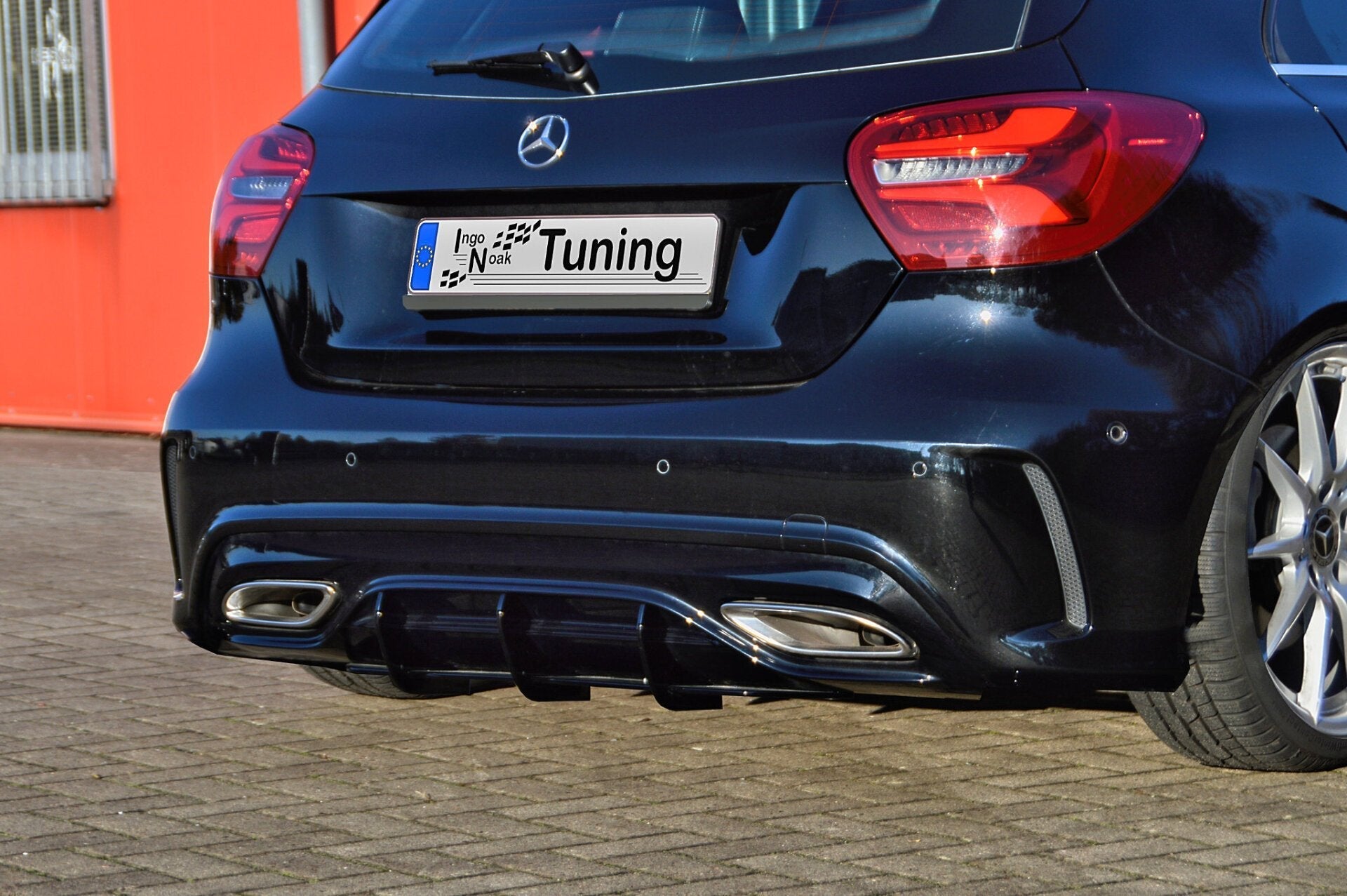 Heckansatz für MB A W176 AMG-Line MOPF ab Bj.:2015-