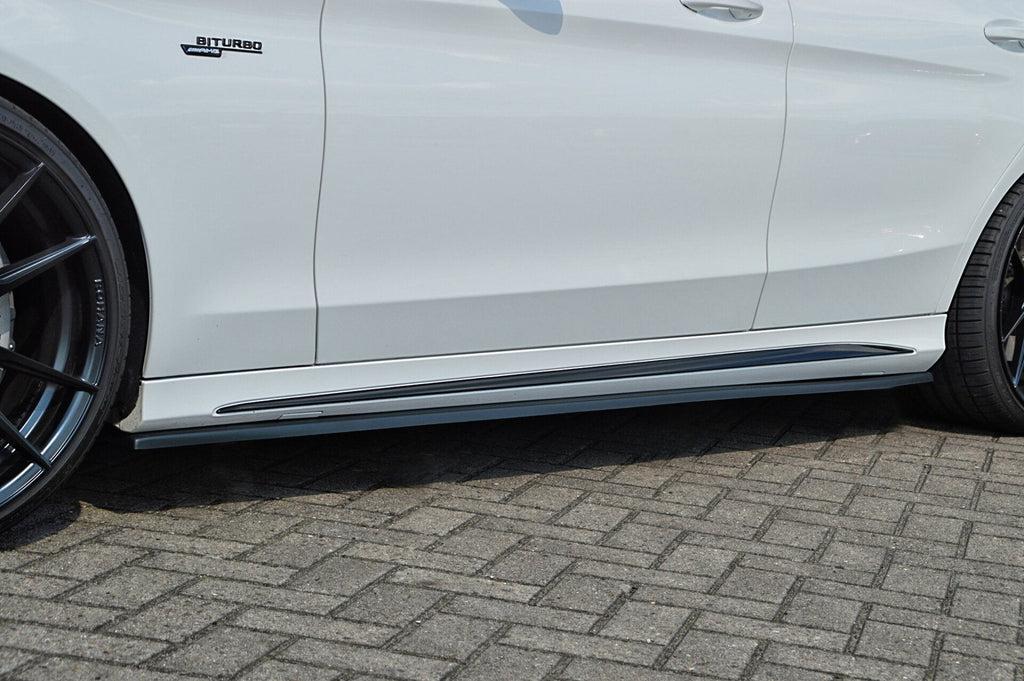 Cup Seitenschweller mit Wing für Mercedes C-Klasse C63AMG C205/A205 Coupe Cabrio