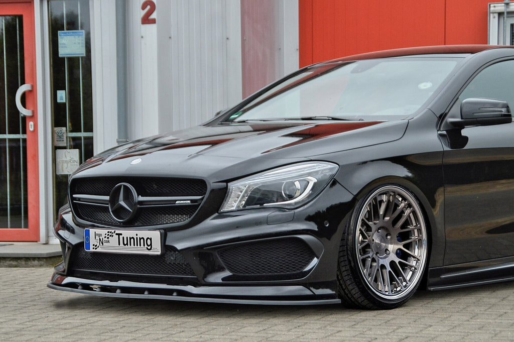 Cup Frontspoilerlippe für Mercedes CLA 45AMG, C117 / 245G Vorfacelift ab Bj.:2012- 2015-