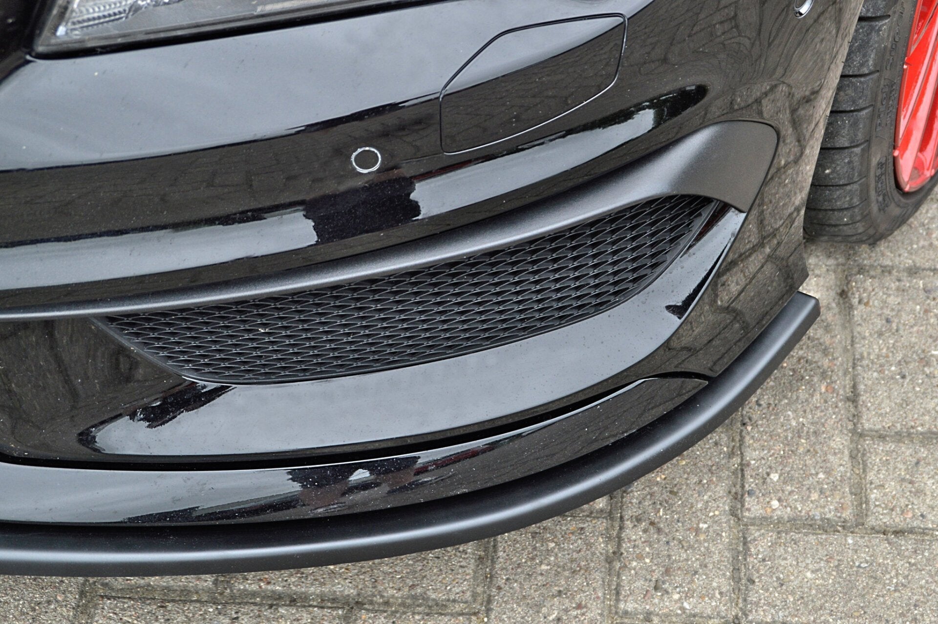 Cup Frontspoilerlippe für Mercedes CLA 45AMG, C117 / 245G Vorfacelift ab Bj.:2012- 2015-