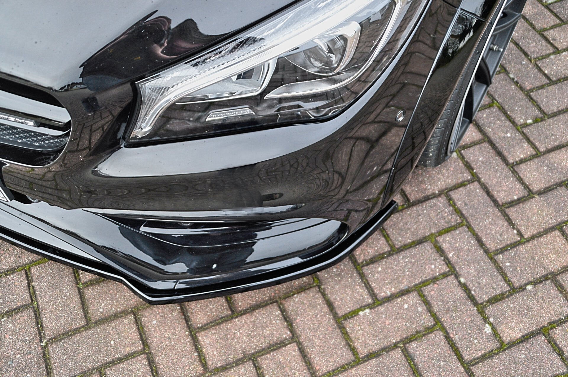Cuplippe Spoilerlippe ABS Mercedes CLA 45 AMG C117 + Shootingbrake ABE