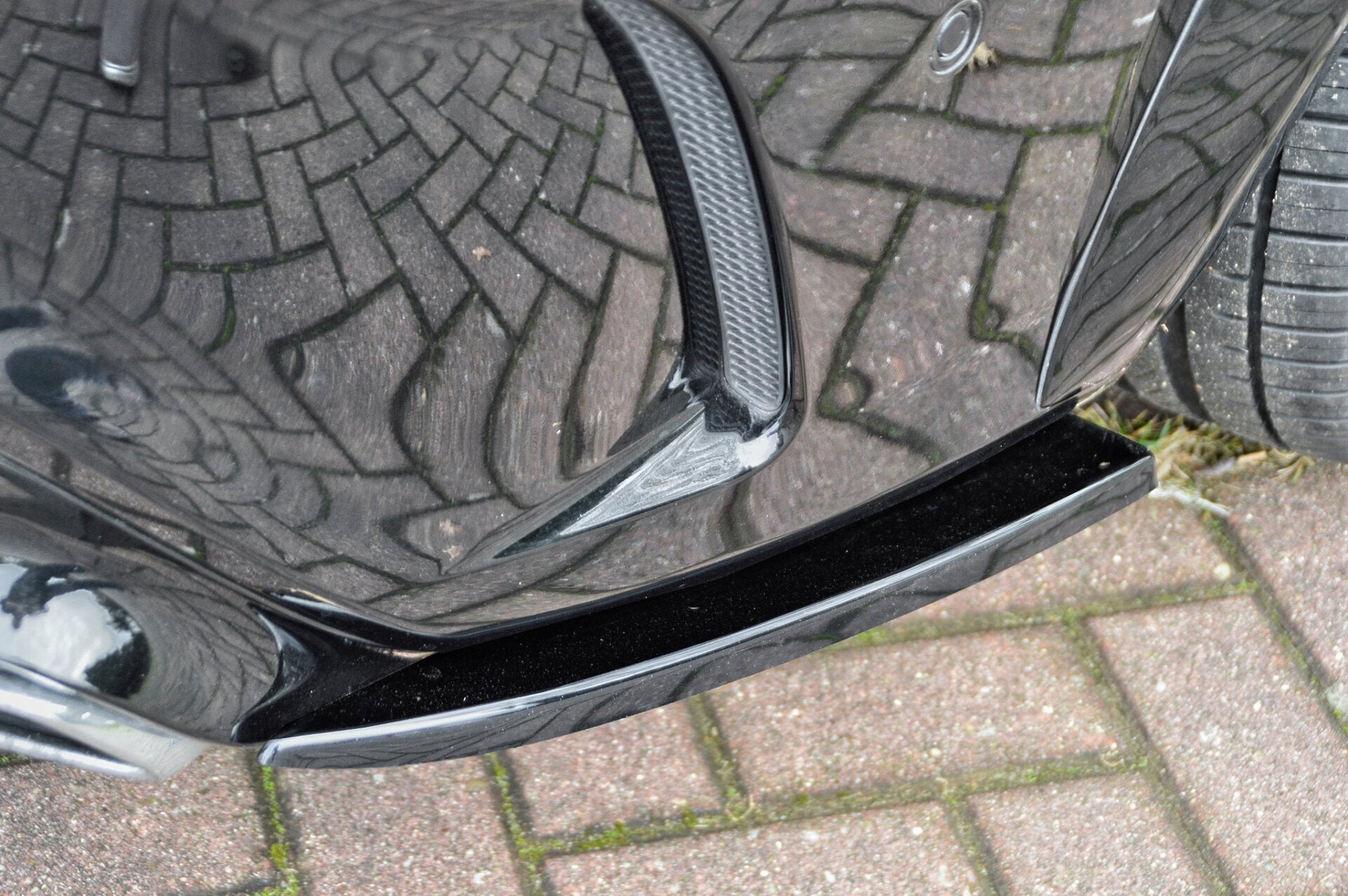 Heckansatz Seitenteile für Mercedes CLA 45AMG, MOPF C117 / 245G