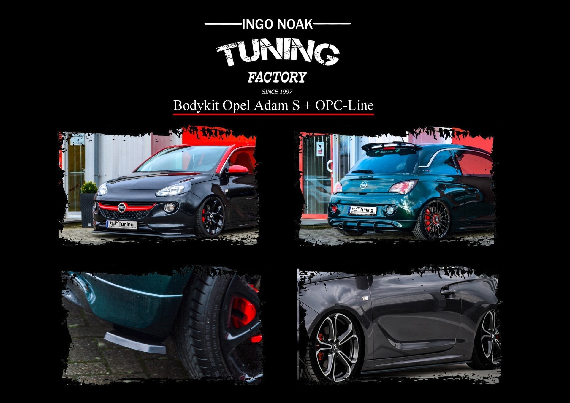 Bodykit für Opel Adam S+ OPC-Line Bj.ab.2015-
