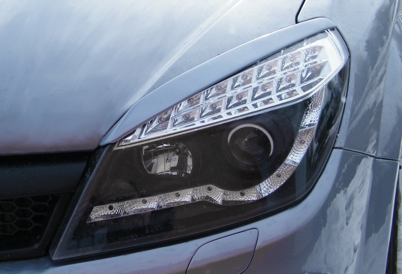 Scheinwerferblendensatz für Opel Astra H ab Bj. 2004-