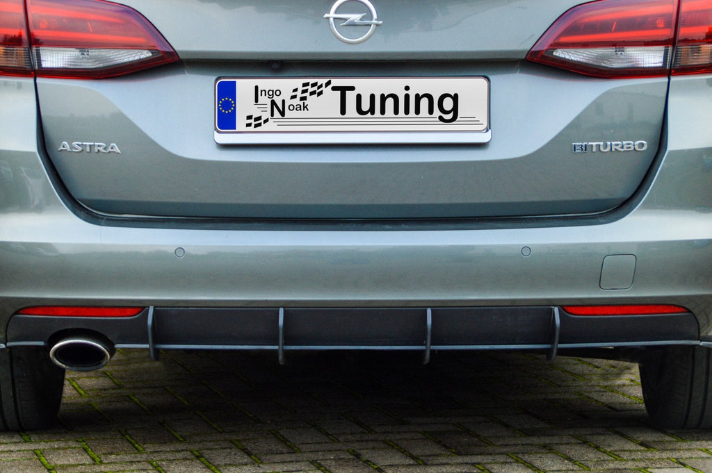 Gefräster Heckansatz für Opel Astra K Sportstourer