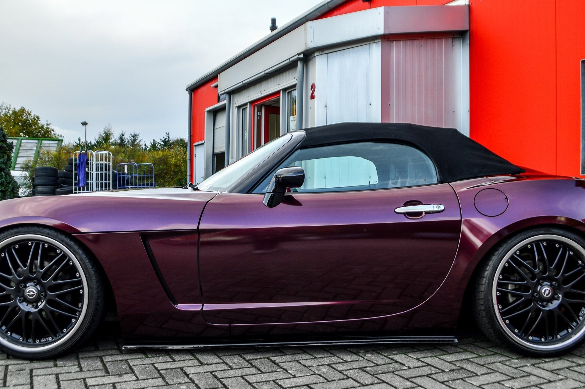 Cup Seitenschweller für Opel GT Roadster