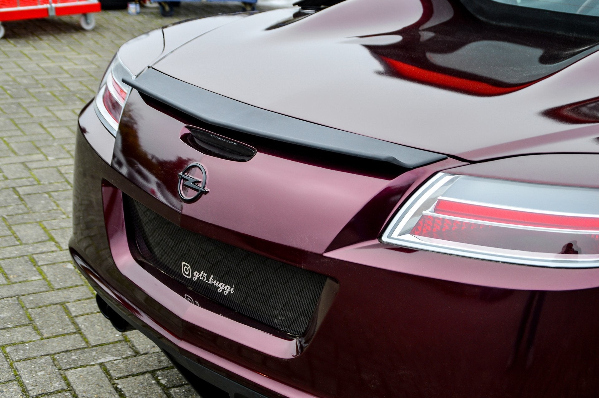 Heckansatz Seitenteile für Opel GT Roadster