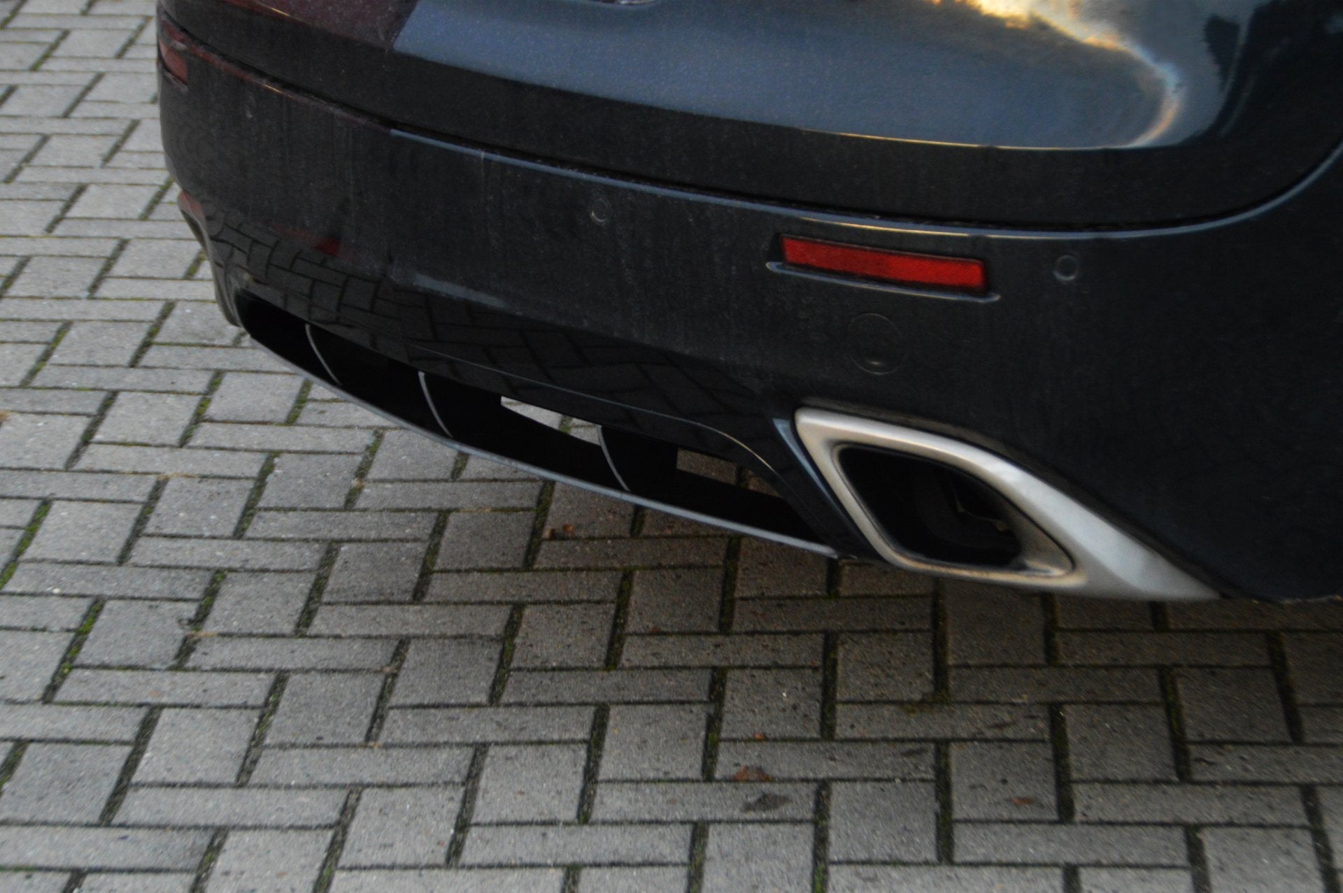 gefräster Heckansatz für original OPC Heckstoßstange für Opel Insigia A OPC