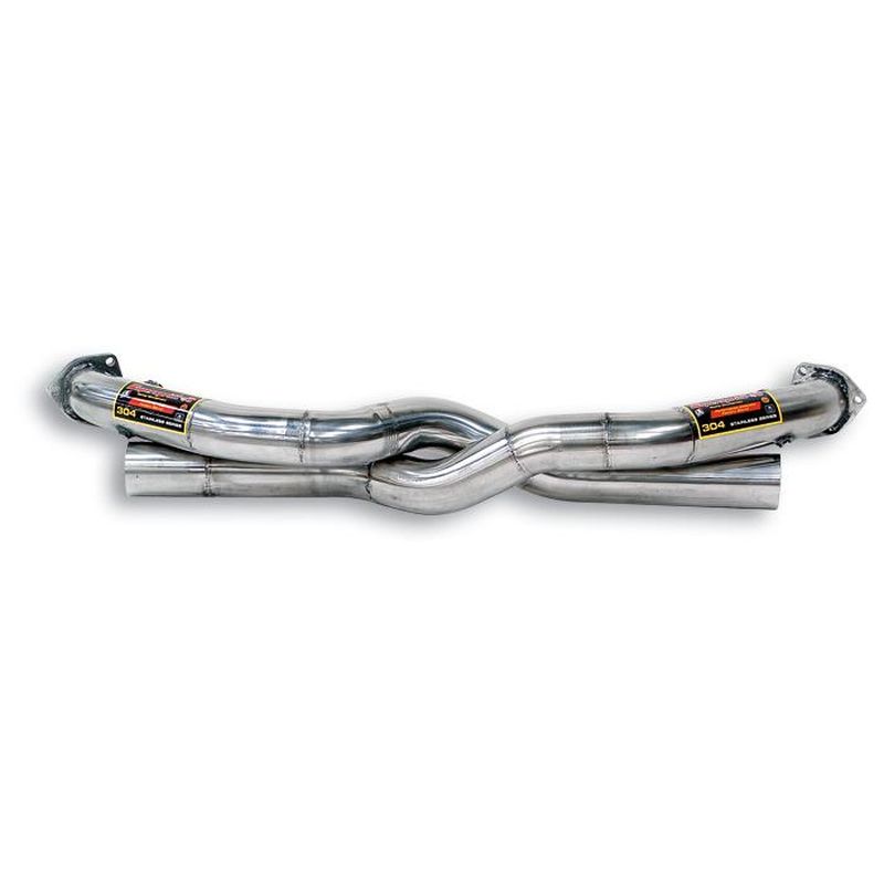 Supersprint Verbindungsrohrsatz Recht + Link für Porsche 911 (996er Serie GT3 / GT3 RS) (2001–2004)