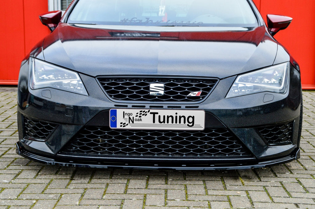 Cup Frontspoilerlippe Phase 2 mit Wing für Seat Leon 5F FR + Cupra