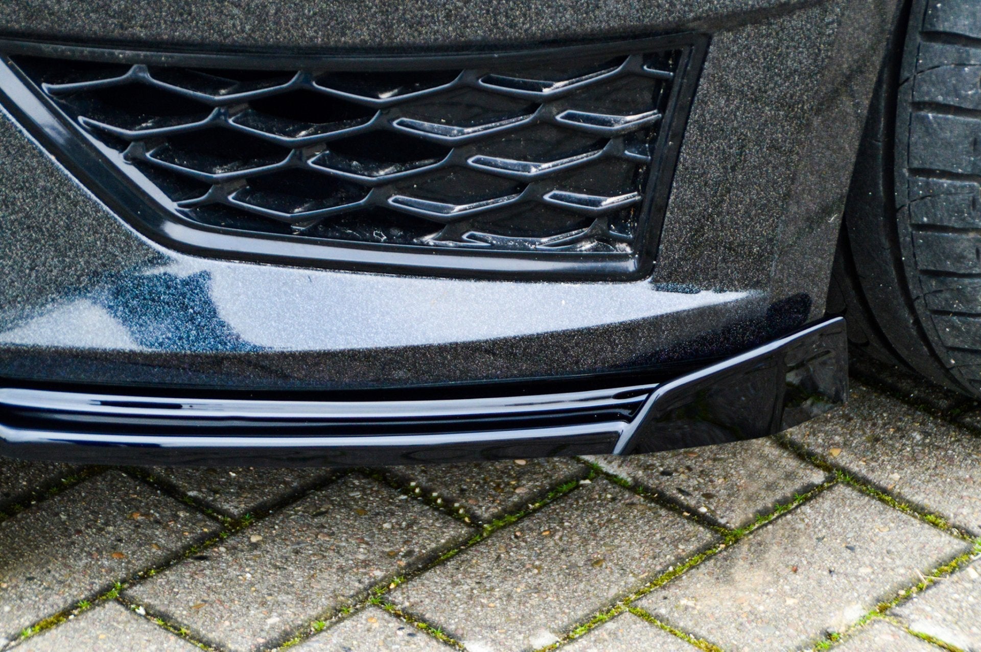 Cup Frontspoilerlippe Phase 2 mit Wing für Seat Leon 5F FR + Cupra