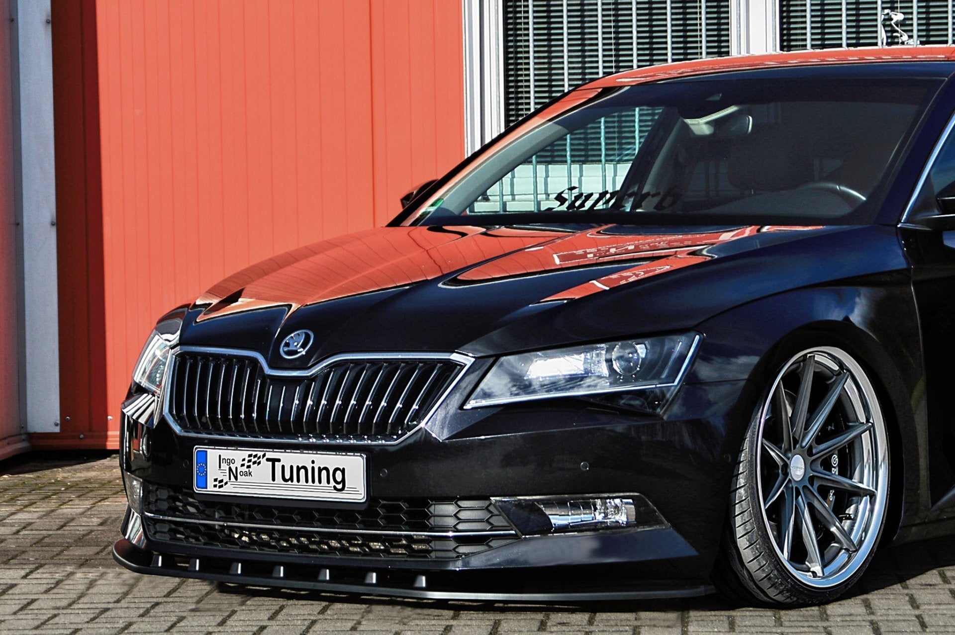 Cup Frontspoilerlippe für Skoda Superb 3V ab.2015-
