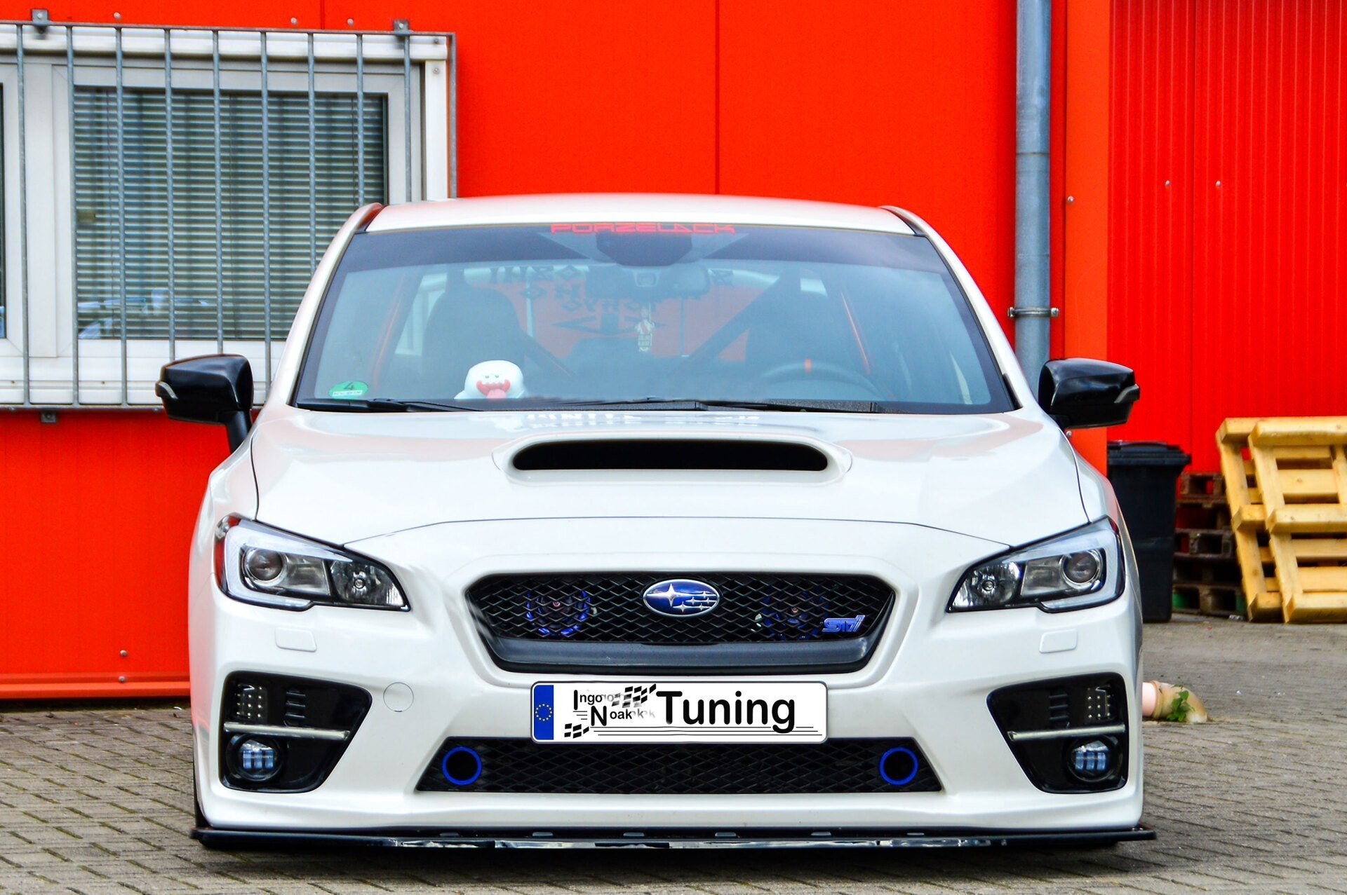 Cup Frontspoilerlippe für Subaru Impreza WRX STI