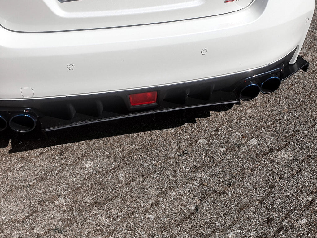 Gefräster Heckansatz für Subaru Impreza WRX STi