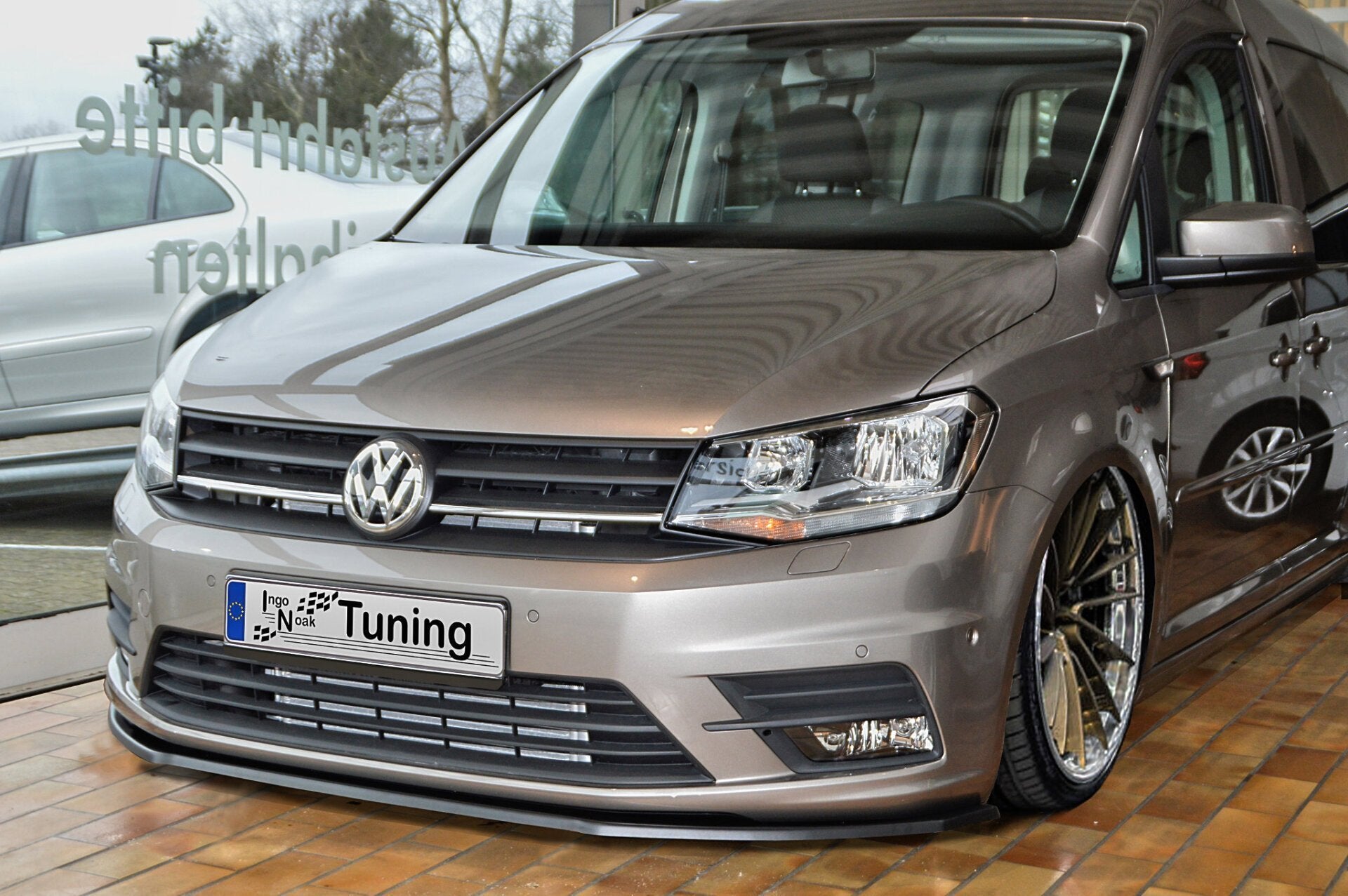 Spoilerschwert Cup Frontspoilerlippe für VW Caddy 2K