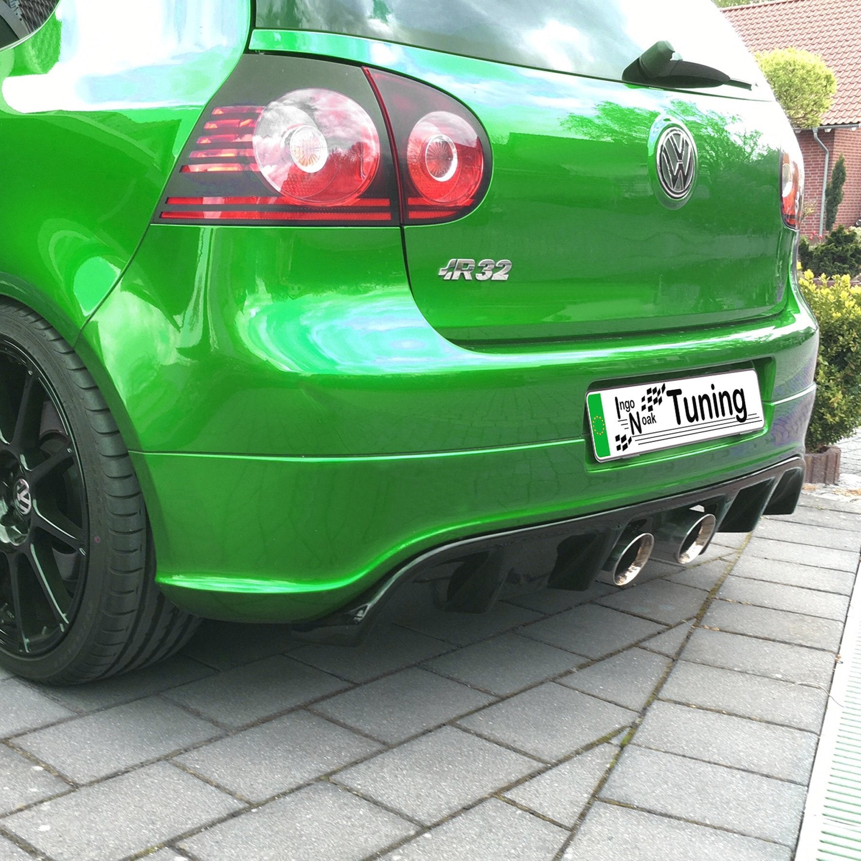Heckansatz Diffusor für VW Golf 5 1K