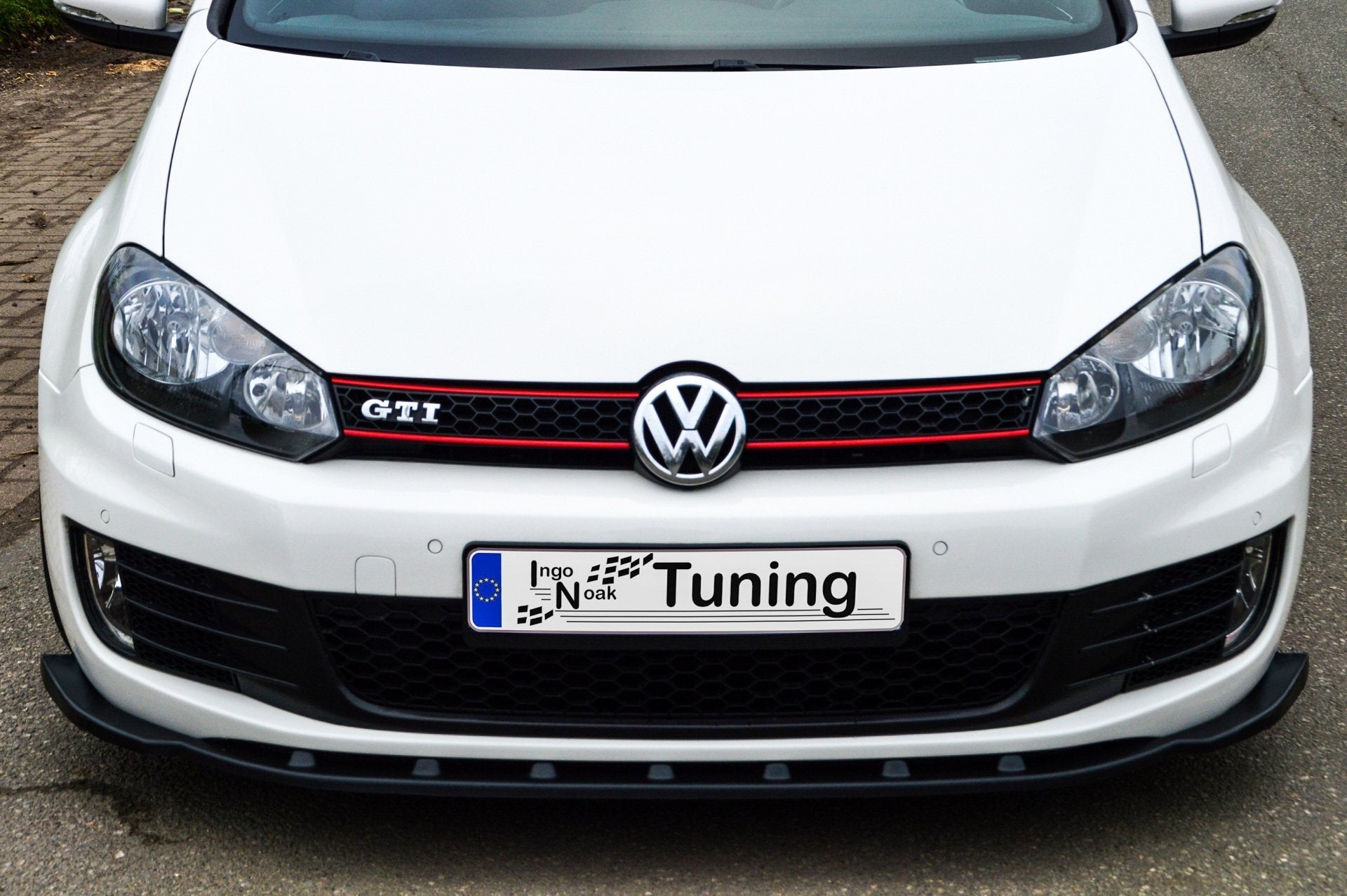 CUP Frontspoilerlippe Phase 2 für VW Golf 6 1K