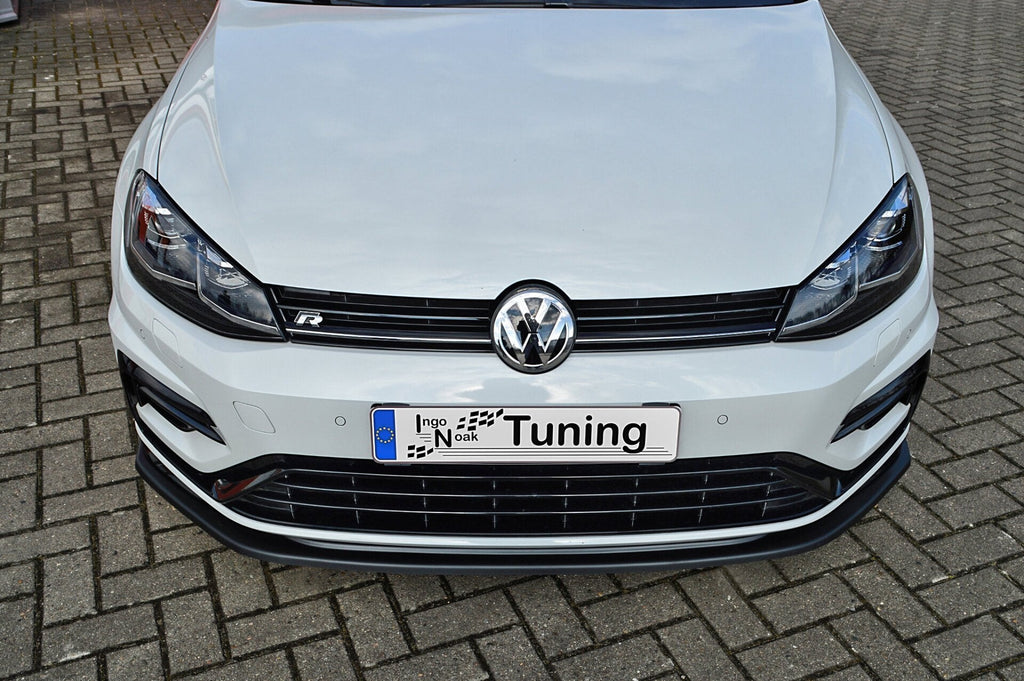 Spoilerschwert Frontspoiler für VW Golf 7 R+ R-Line Facelift