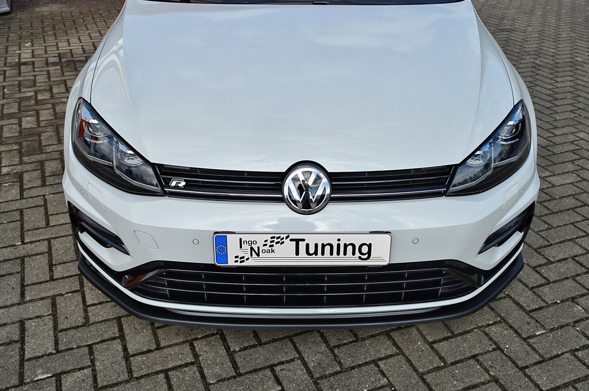 Spoilerschwert Frontspoiler für VW Golf 7 R+ R-Line Facelift