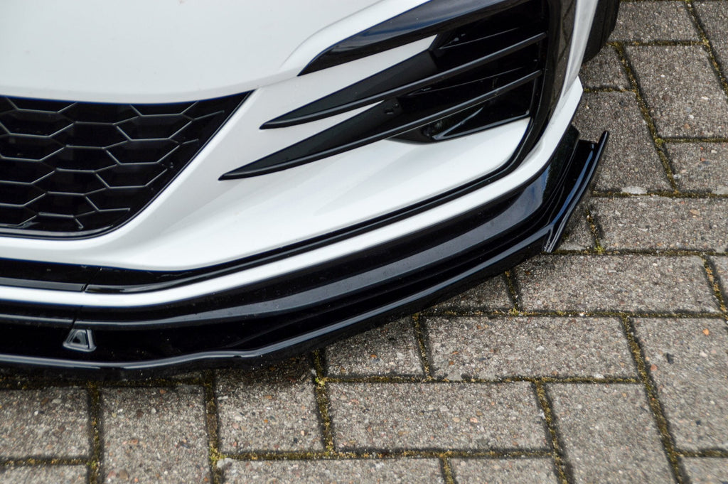 Spoilerschwert Frontspoiler mit Wing für VW Golf 7 GTI TCR