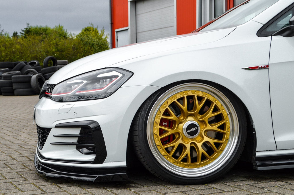 Spoilerschwert Frontspoiler mit Wing für VW Golf 7 GTI TCR