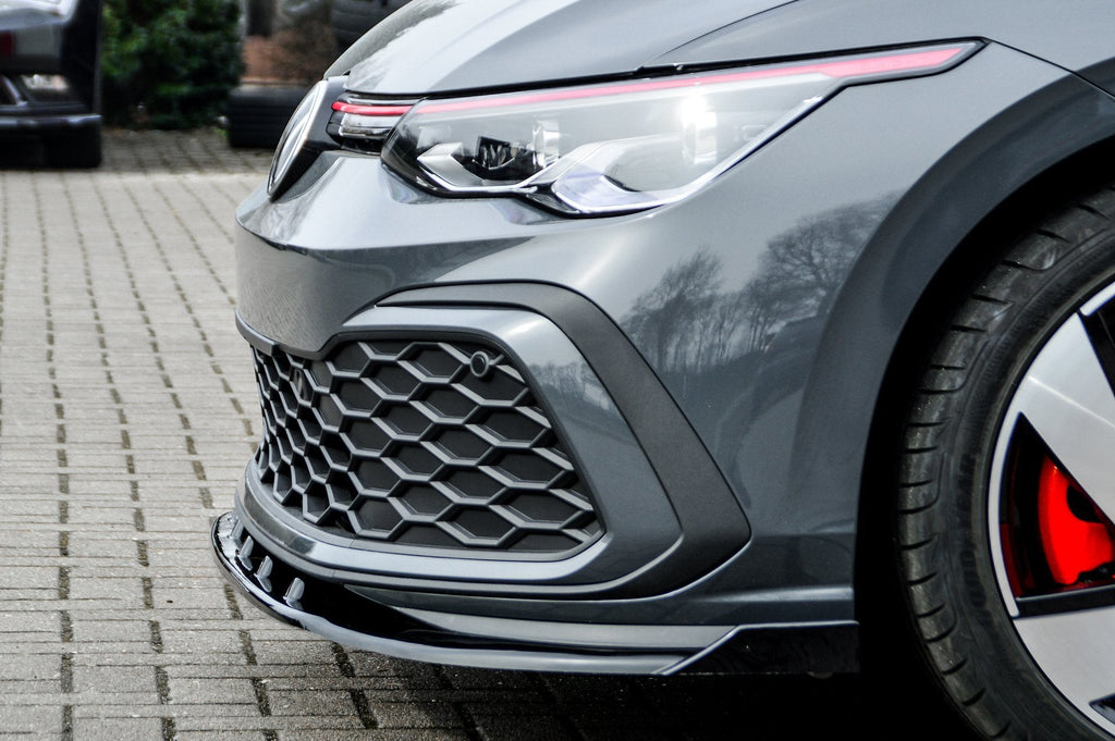 CUP Frontspoilerlippe mit Wing passend für VW Golf 8 GTI + GTD