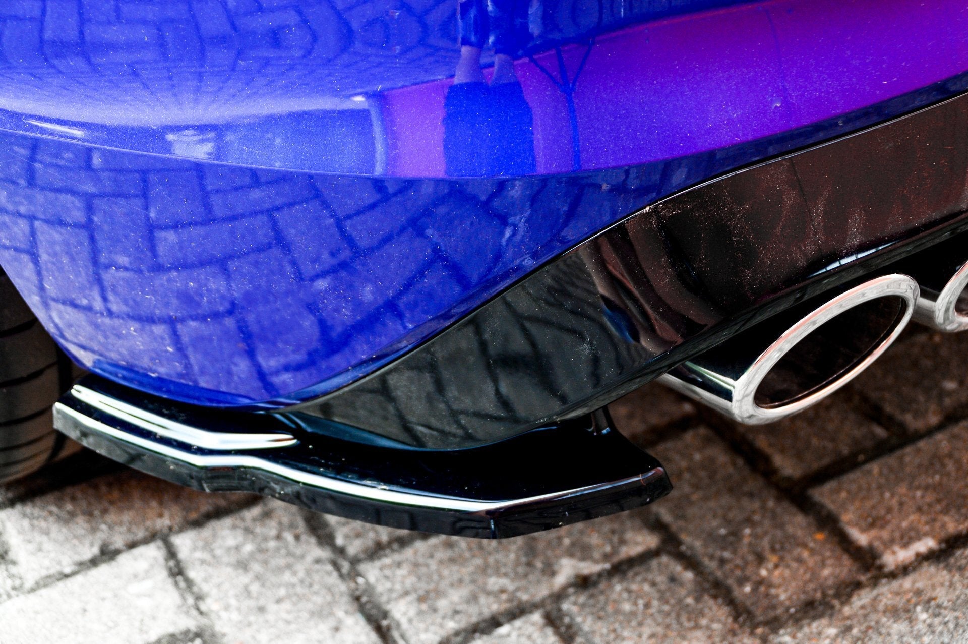 Heckansatz Seitenteile für VW Golf 8 R