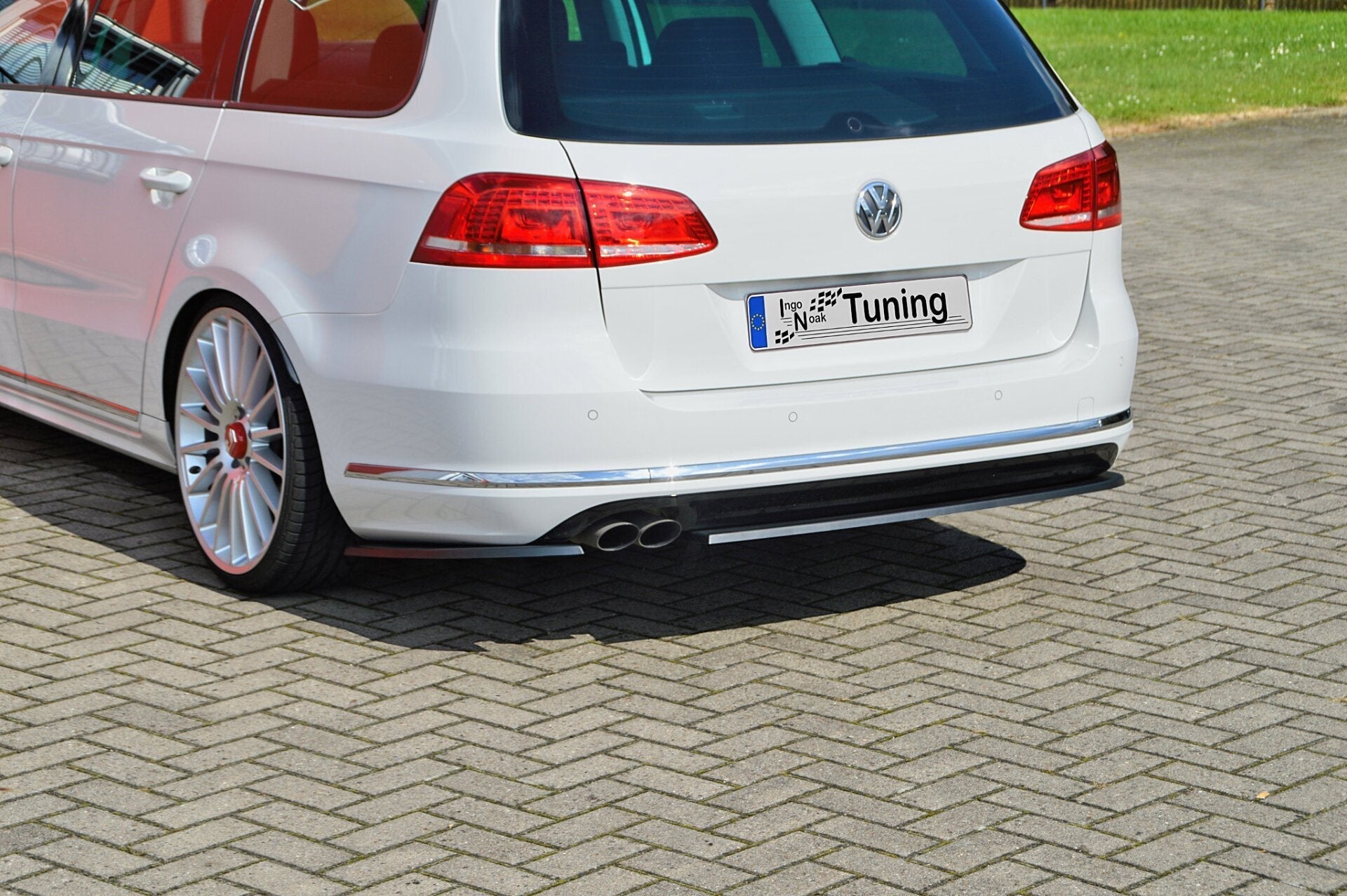 Diffusor Spoilerecken Seitenteile für VW Passat 3C B7 R-Line